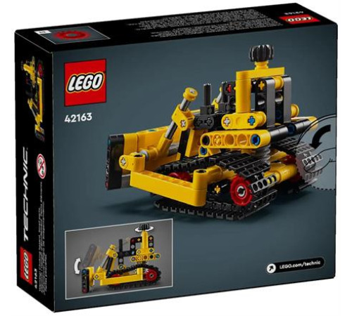 Конструктор LEGO Technic Сверхмощный бульдозер 195 ел. (42163)