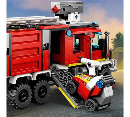 Конструктор LEGO City Fire Department Пожежна машина 502 ел. (60374)