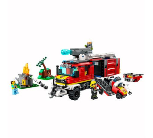 Конструктор LEGO City Fire Department Пожежна машина 502 ел. (60374)