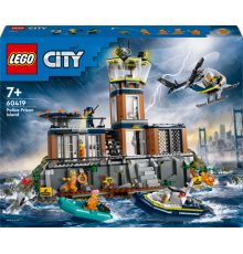 Конструктор LEGO City Поліцейський острів-в'язниця 980 ел. (60419)