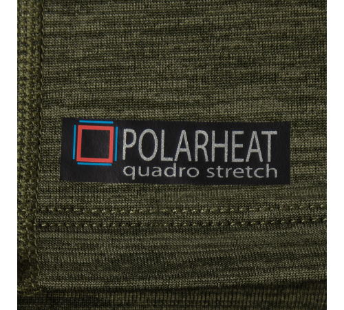 Жіноча термобілизна LVL2 Pani Polarheat QS Олива Меланж (8320), XS