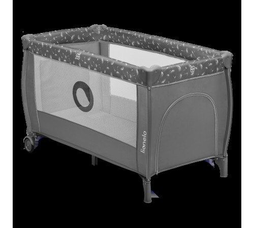 Манеж Lionelo STEFI PLUS GREY WHITE Манеж Lionelo STEFI PLUS GREY WHITE