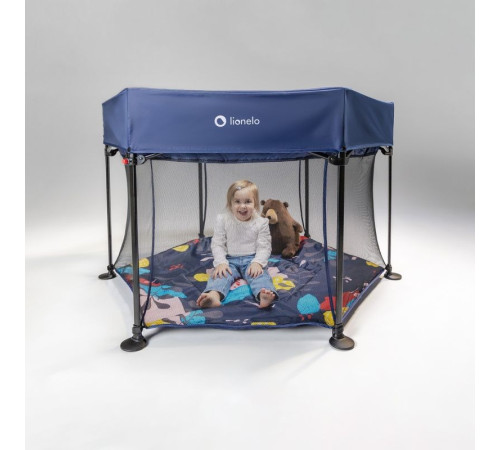 Манеж Lionelo ROEL BLUE NAVY Манеж Lionelo ROEL BLUE NAVY