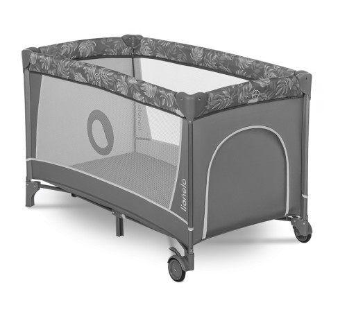 Ліжечко-манеж Lionelo FLOWER GREY STONE Ліжечко-манеж Lionelo FLOWER GREY STONE