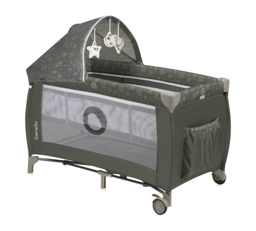 Ліжечко-манеж Lionelo SVEN PLUS BEIGE OLIVE Ліжечко-манеж Lionelo SVEN PLUS BEIGE OLIVE