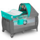 Ліжечко-манеж Lionelo SVEN PLUS TURQUOISE / GREY