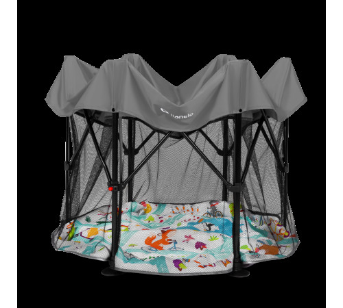 Манеж Lionelo ROEL GREY MULTICOLOR Манеж Lionelo ROEL GREY MULTICOLOR