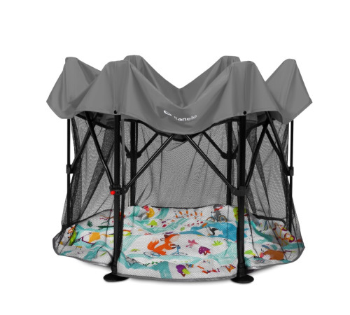 Манеж Lionelo ROEL GREY MULTICOLOR Манеж Lionelo ROEL GREY MULTICOLOR