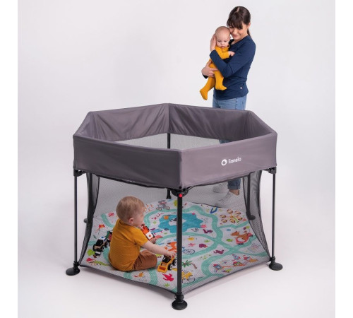 Манеж Lionelo ROEL GREY MULTICOLOR Манеж Lionelo ROEL GREY MULTICOLOR