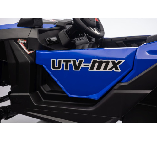 Дитяча акумуляторна машинка Баггі UTV-MX 2000N Синя