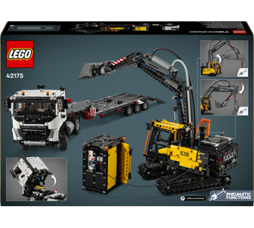 Конструктор LEGO Technic Вантажівка Volvo FMX і Електричний екскаватор EC230 2274 ел. (42175) Конструктор LEGO Technic Вантажівка Volvo FMX і Електричний екскаватор EC230 2274 ел. (42175)