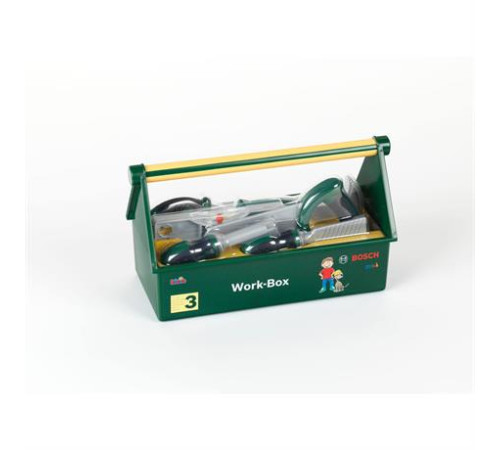 Ігровий набір Klein Bosch Mini Work Box Дитячий ящик з інструментами (8573)