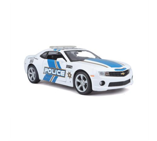 Автомодель Maisto 2010 Chevrolet Camaro SS RS Police білий 1:24 (31208 white)