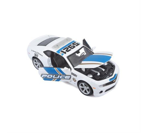 Автомодель Maisto 2010 Chevrolet Camaro SS RS Police білий 1:24 (31208 white)