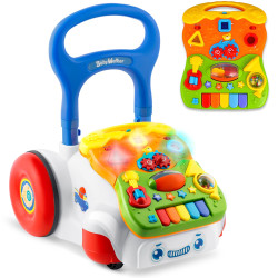 Каталка 2-в-1 інтерактивна Ricokids біла