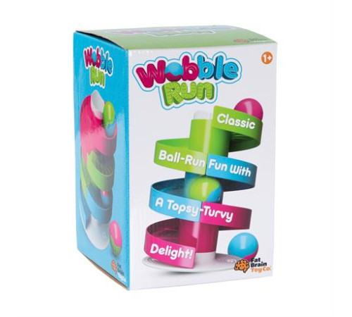 Розвивальна іграшка Fat Brain Toys Wobble Run Трек-балансир для кульок (F273ML)