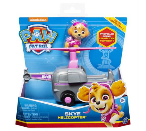 Ігровий набір Paw Patrol Гелікоптер на колесах із водієм Скай (SM16775/9931)