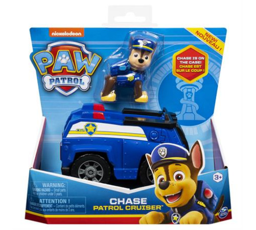 Ігровий набір Paw Patrol Патрульний автомобіль із водієм Гончиком (SM16775/9900)