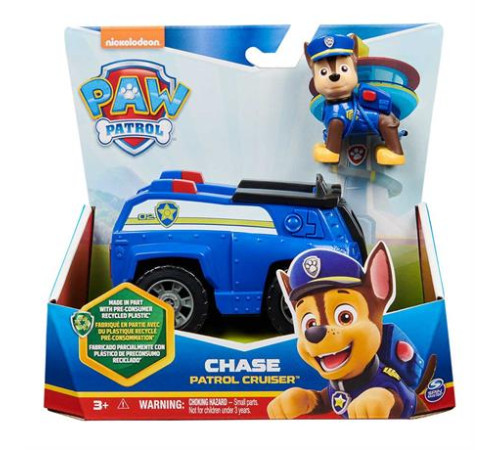 Ігровий набір Paw Patrol Патрульний автомобіль із водієм Гончиком (SM16775/9900)