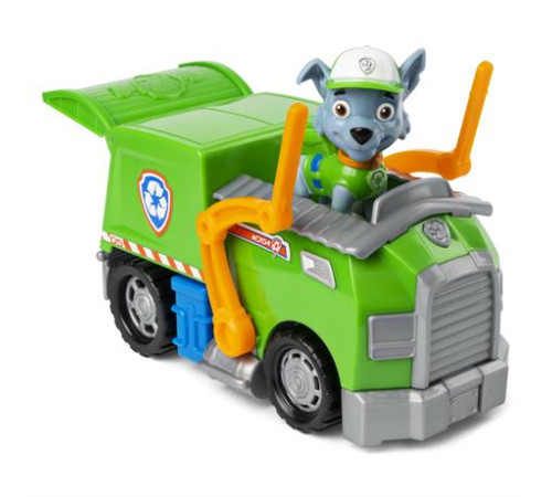 Ігровий набір Paw Patrol Сміттєвоз із водієм Рокі (SM16775/9948)