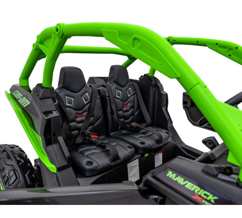 Дитяча акумуляторна машинка Баггі Maverick Turbo RR Green