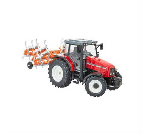 Модель Britains Трактор Massey Ferguson 6290 з культиватором 1:32 (43335)