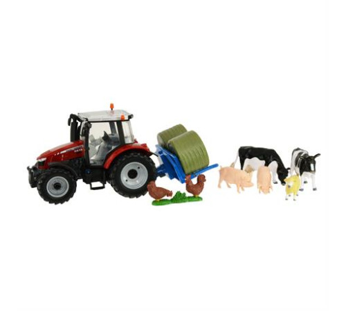 Набір Britains Модель трактора Massey Ferguson 5612 з вилами та фігурками 1:32 (43205)