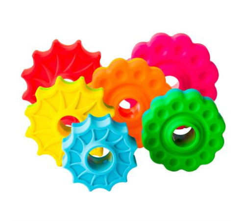 Гвинтова пірамідка Fat Brain Toys SpinAgain тактильна (F110ML)