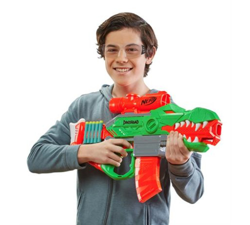 Бластер Nerf DinoSquad Rex-Rampage 20 патронів (F0807)