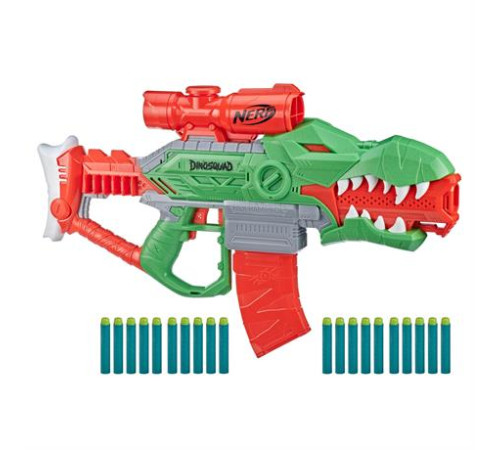 Бластер Nerf DinoSquad Rex-Rampage 20 патронів (F0807)