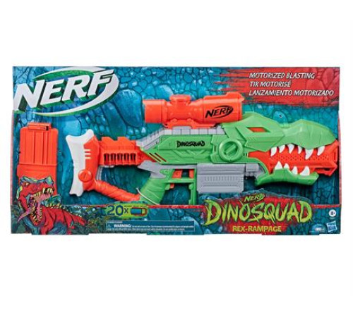 Бластер Nerf DinoSquad Rex-Rampage 20 патронів (F0807)