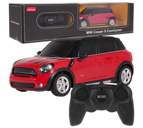 Машинка R/C 1:24 Mini Countryman Red RASTAR