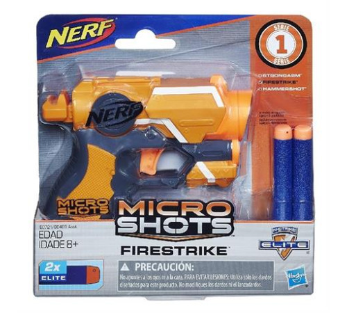 Бластер Nerf Elite Micro shots Мікрошот 2 стріли (E0721)