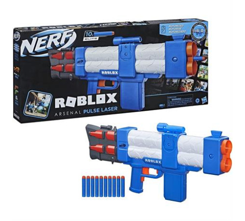 Бластер Nerf Roblox Arsenal Pulse Laser 10 стріл (F2484)