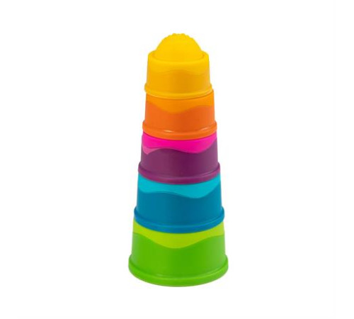 Пірамідка Fat Brain Toys dimpl stack Чашки (F293ML)