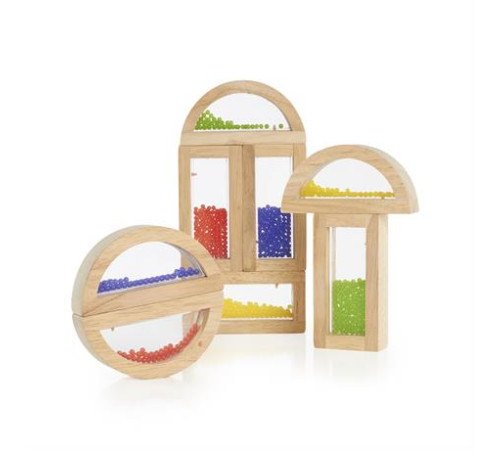 Кубики Guidecraft Block Play Намистини, 14 см, 8 ел. (G3012)