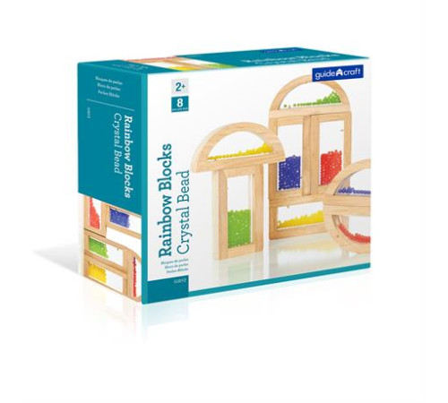 Кубики Guidecraft Block Play Намистини, 14 см, 8 ел. (G3012)