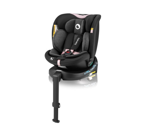 Дитяче автокрісло Lionelo NAVY I-size BLACK PINK Дитяче автокрісло Lionelo NAVY I-size BLACK PINK
