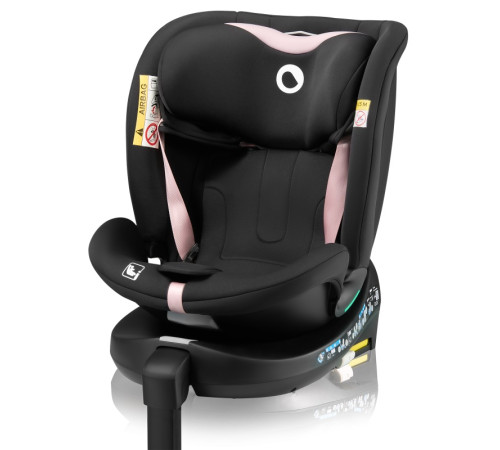 Дитяче автокрісло Lionelo NAVY I-size BLACK PINK Дитяче автокрісло Lionelo NAVY I-size BLACK PINK