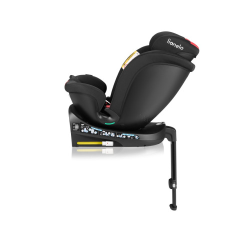 Дитяче автокрісло Lionelo NAVY I-size BLACK RED Дитяче автокрісло Lionelo NAVY I-size BLACK RED