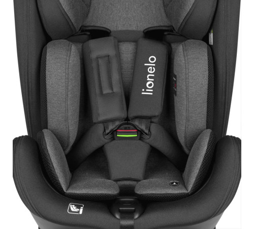 Дитяче автокрісло Lionelo HARPER I-SIZE BLACK CARBON Дитяче автокрісло Lionelo HARPER I-SIZE BLACK CARBON
