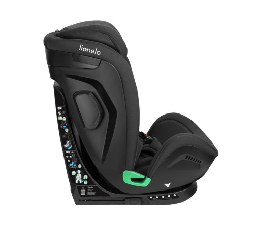 Дитяче автокрісло Lionelo HARPER I-SIZE BLACK CARBON Дитяче автокрісло Lionelo HARPER I-SIZE BLACK CARBON