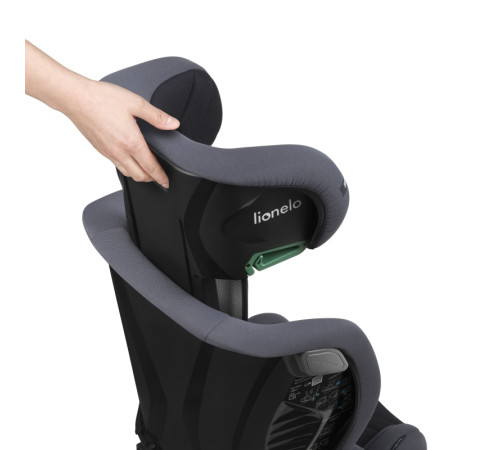 Дитяче автокрісло Lionelo IGO I-SIZE GREY GRAPHITE Дитяче автокрісло Lionelo IGO I-SIZE GREY GRAPHITE