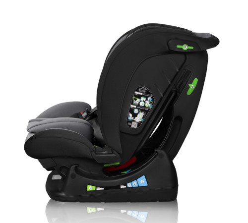 Дитяче автокрісло Lionelo IZZY I-SIZE BLACK GREY Дитяче автокрісло Lionelo IZZY I-SIZE BLACK GREY