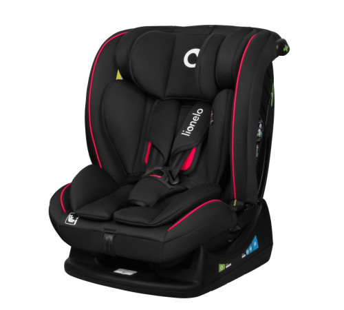 Дитяче автокрісло Lionelo AART I-SIZE BLACK CARBON RED Дитяче автокрісло Lionelo AART I-SIZE BLACK CARBON RED