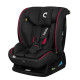 Дитяче автокрісло Lionelo AART I-SIZE BLACK CARBON RED
