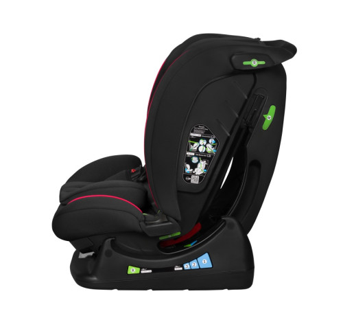 Дитяче автокрісло Lionelo AART I-SIZE BLACK CARBON RED Дитяче автокрісло Lionelo AART I-SIZE BLACK CARBON RED