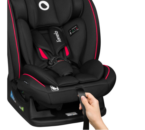 Дитяче автокрісло Lionelo AART I-SIZE BLACK CARBON RED Дитяче автокрісло Lionelo AART I-SIZE BLACK CARBON RED