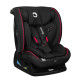 Дитяче автокрісло Lionelo AART I-SIZE BLACK CARBON RED