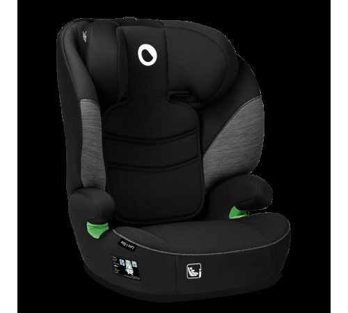 Дитяче автокрісло Lionelo LARS I-SIZE BLACK GREY Дитяче автокрісло Lionelo LARS I-SIZE BLACK GREY